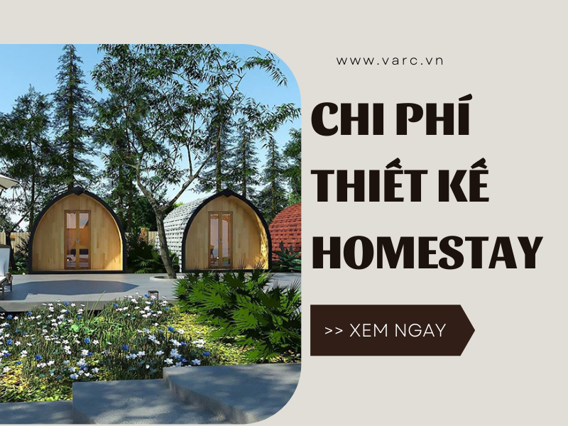 Những chi phí thiết kế homestay bạn nhất định phải biết