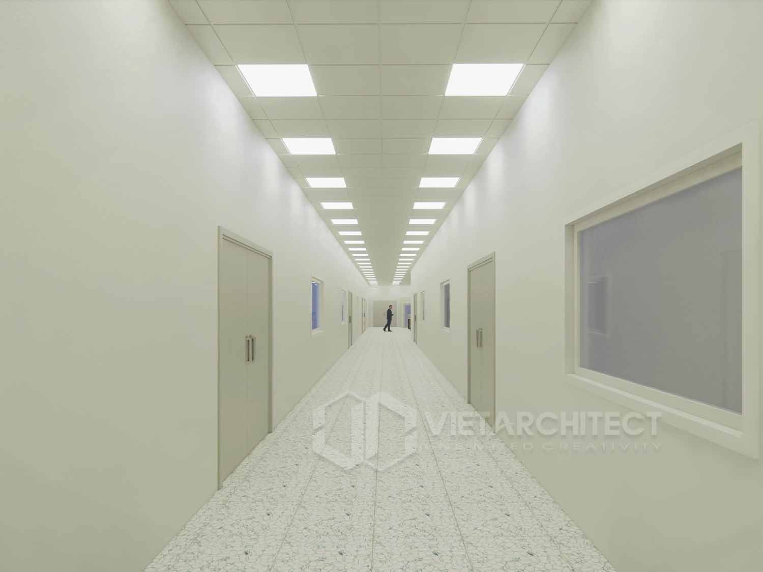thiết kế khu vực hành lang 