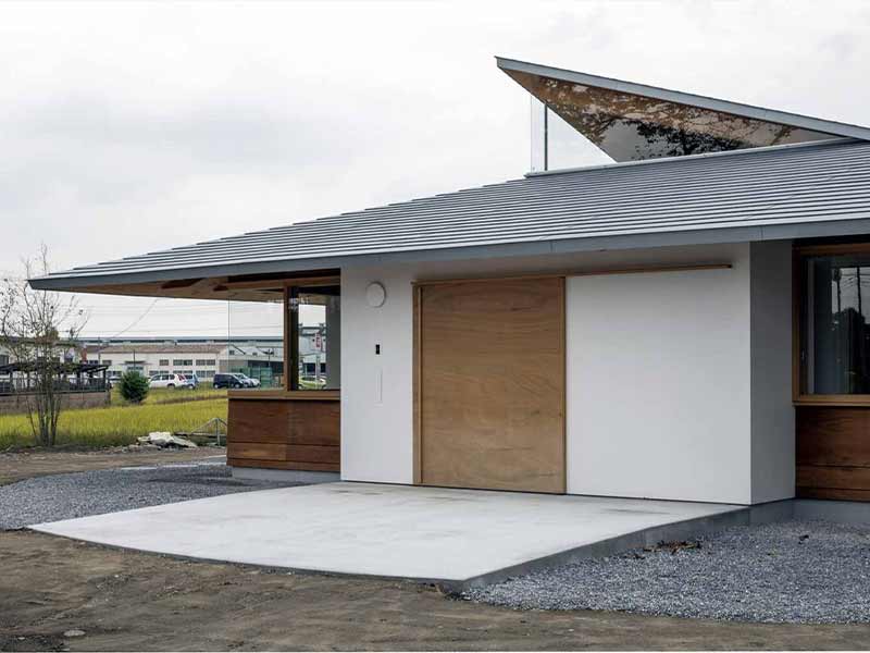 mẫu thiết kế biệt thự mái Nhật 1 tầng 