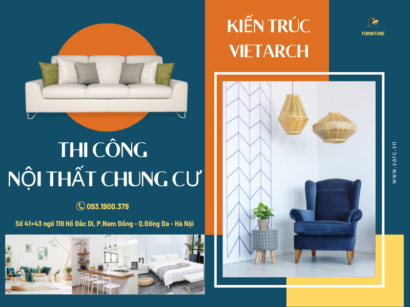 Bí kíp thi công nội thất chung cư đẹp, tiết kiệm chi phí