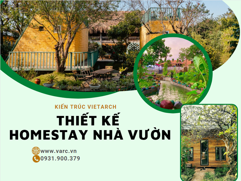 Mê mẩn 5 thiết kế homestay nhà vườn nhìn là muốn trải nghiệm