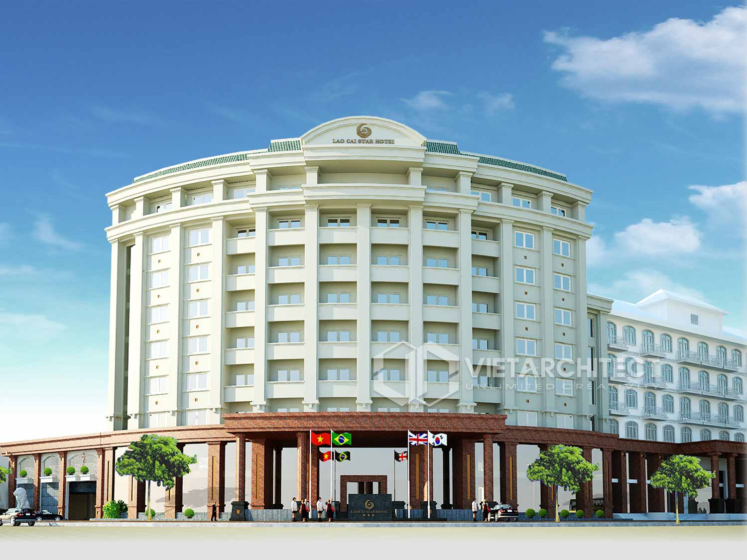 Thiết kế khách sạn 4 sao Lào Cai star 
