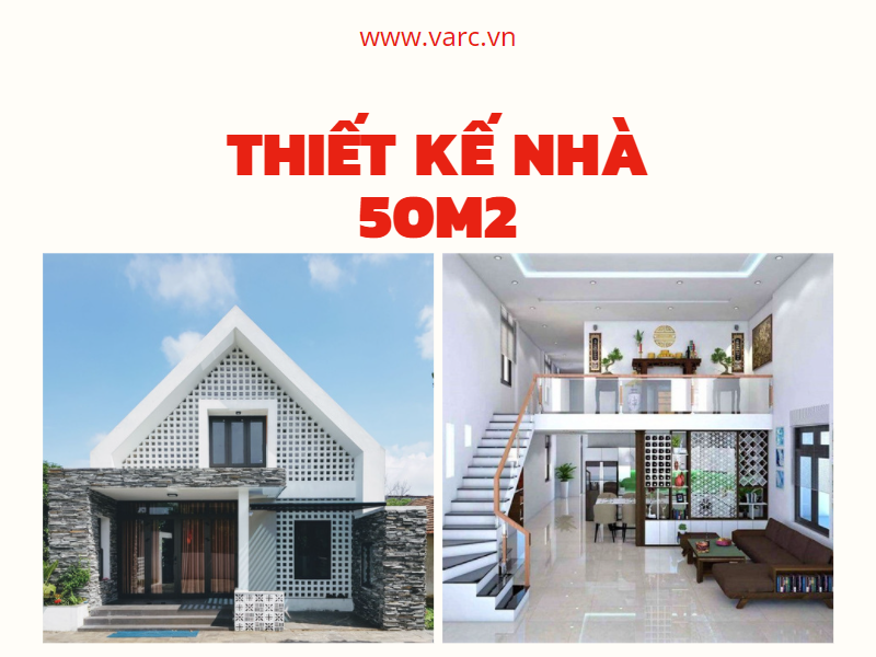 Chia sẻ thiết kế nhà 50m2 cho gia đình trẻ