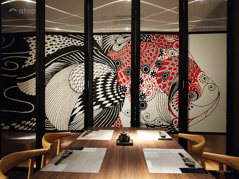 Thiết kế nhà hàng Nhật Bản ưu tiên sự thoải mái