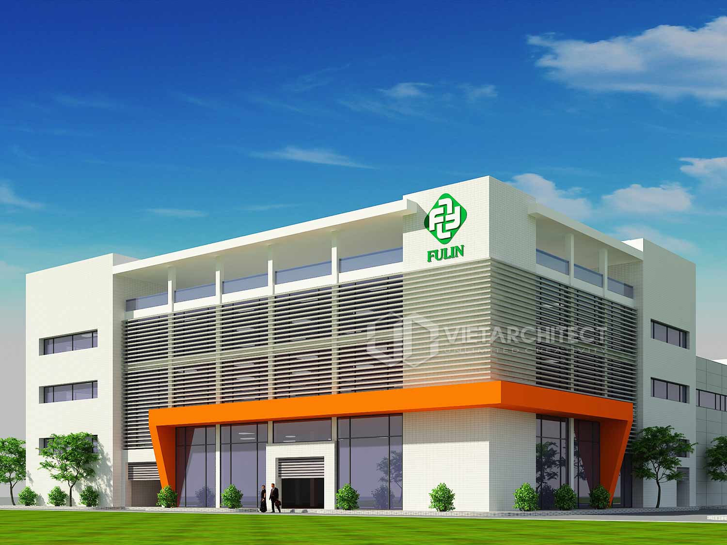 Thiết kế nhà xưởng công ty cổ phần nhựa Phú Lâm