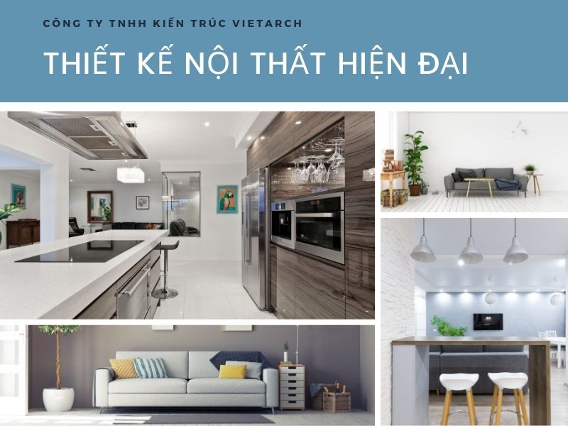 Thiết kế nội thất hiện đại: Dự án thực tế biệt thự nhà cô Vinh